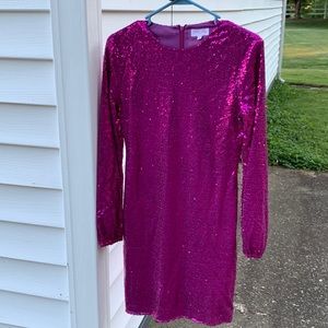 Pink Lily Sequin Dress